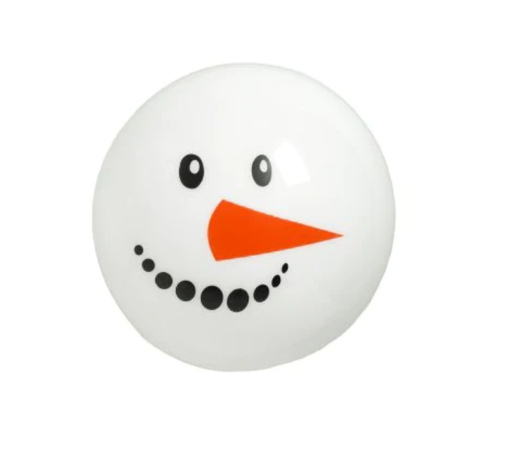 Good Boy Snowman Faceball Dog Toy