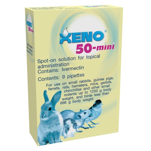 Xeno 50 Mini Spot On - 9 Tubes