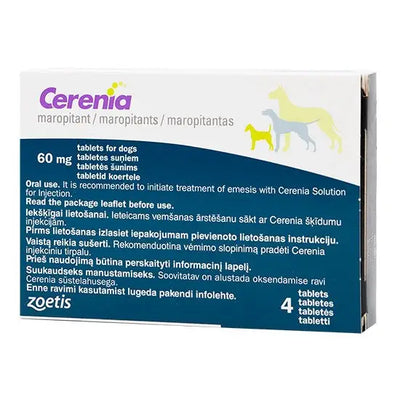 Cerenia Tablets For Dogs - 4 tablets