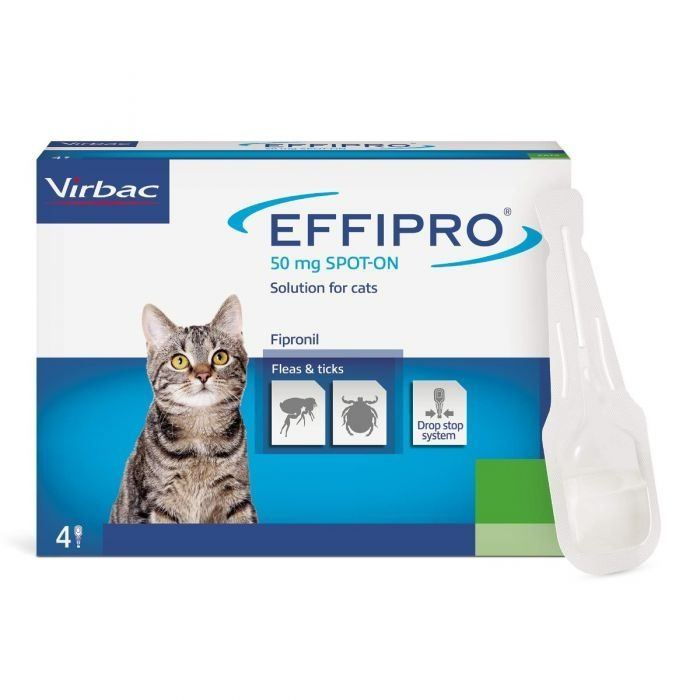Effipro spot on for cats - 4 pipettes