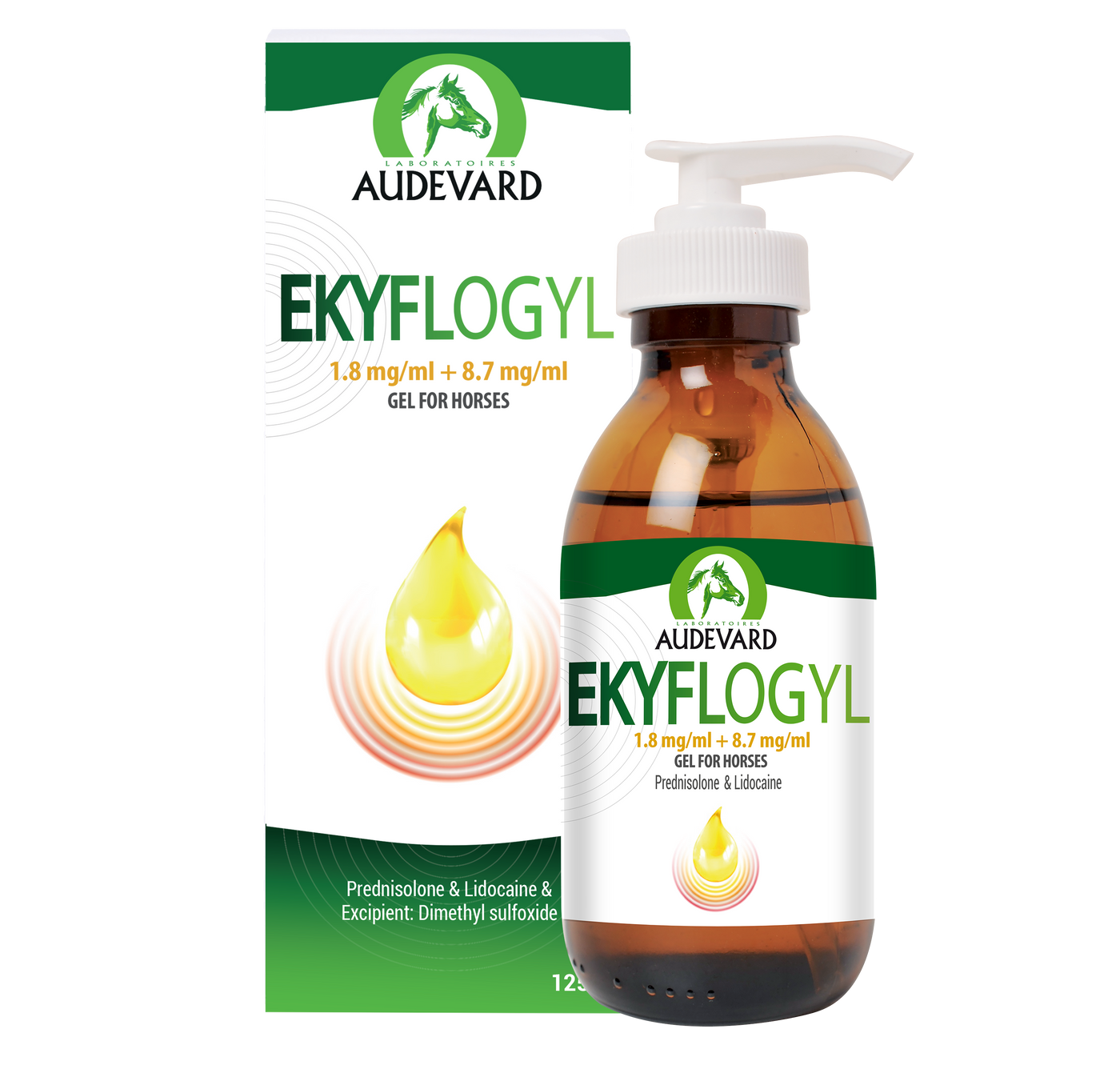 Audevard Ekyflogyl Gel For Horses 125ml