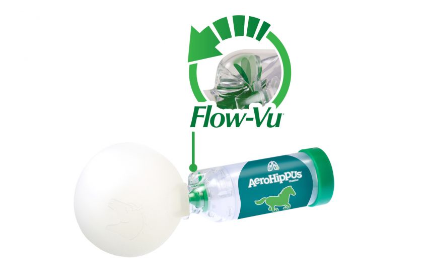 Aerohippus Chamber - For Horses - Asthma Flow Vu Aerosol