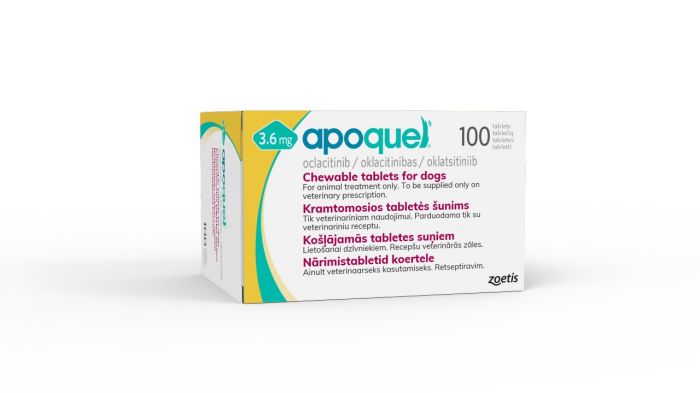 Apoquel Chewable 3.6mg Tablets For Dogs