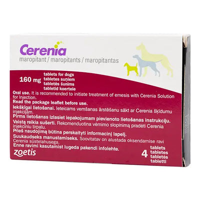 Cerenia Tablets For Dogs - 4 tablets