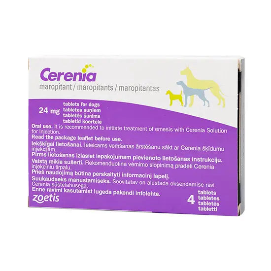 Cerenia Tablets For Dogs - 4 tablets