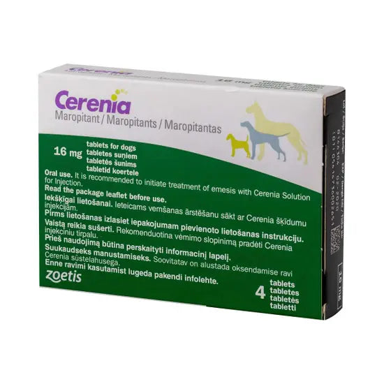 Cerenia Tablets For Dogs - 4 tablets