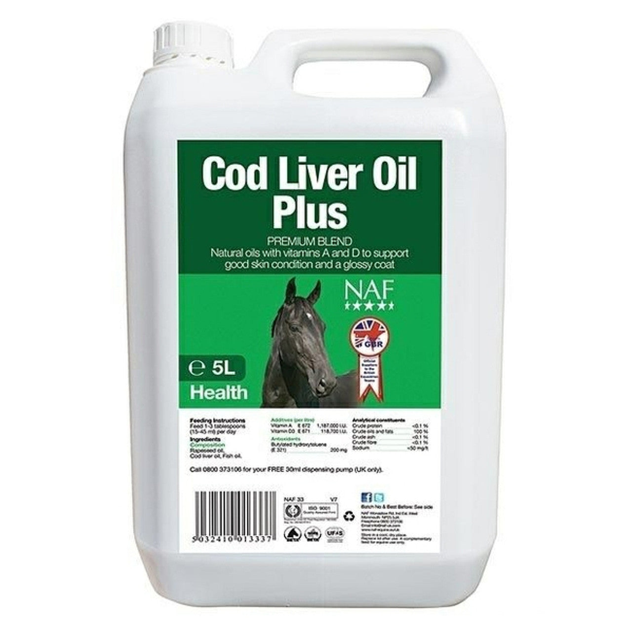 NAF Cod Liver Oil Plus 5L