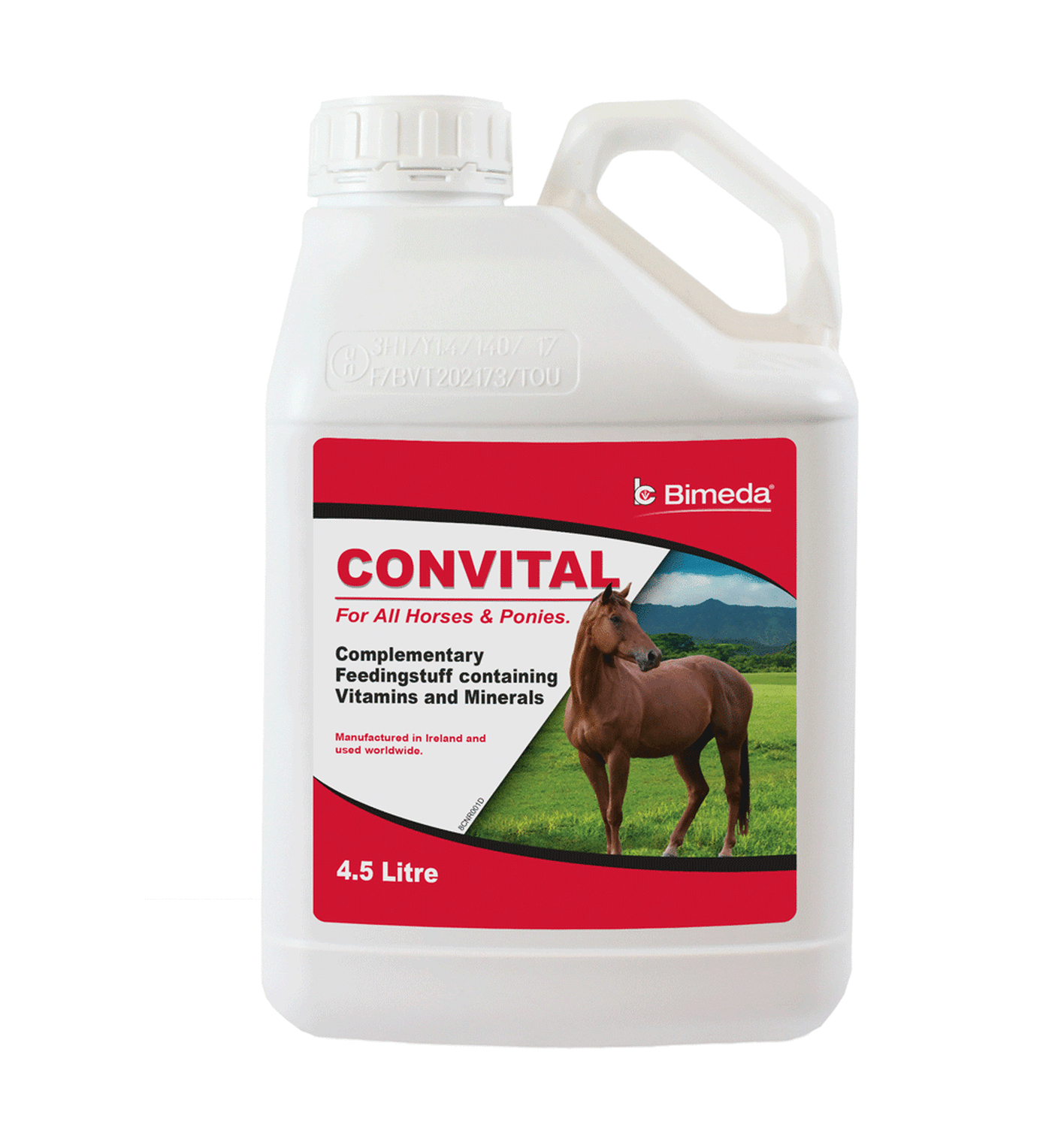 Convital - Complementary Feed For Horses & Ponies - Vitamins & Minerals Supplements (4.5 Litre)