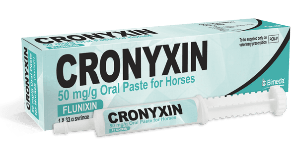 Cronyxin Flunixin 50 mg/g Oral Paste for Horses