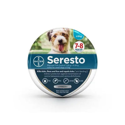 Seresto Collar for Fleas and Ticks on Dogs and Puppies